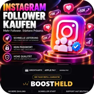 Instagram Follower aus Europa bei BoostHeld