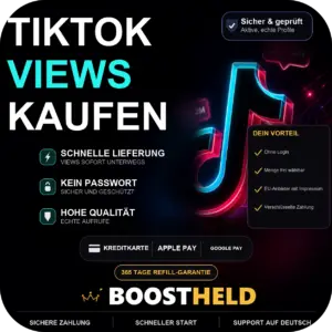 TikTok Views kaufen bei BoostHeld