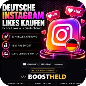 Deutsche Instagram Likes bei BoostHeld