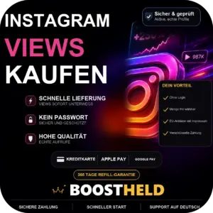 Instagram Views kaufen bei BoostHeld