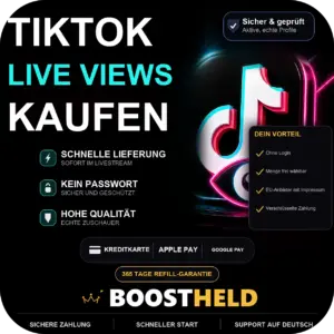 TikTok Live Views kaufen bei BoostHeld