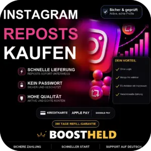 Instagram Reposts kaufen bei BoostHeld