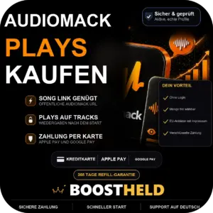 Audiomack Plays kaufen bei BoostHeld