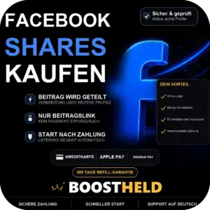 Facebook Shares kaufen bei BoostHeld