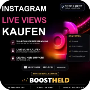 Instagram Live Views kaufen bei BoostHeld