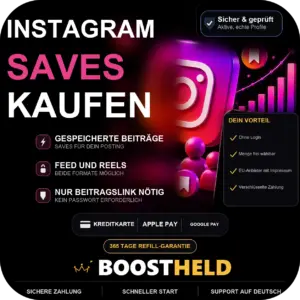 Instagram Saves kaufen bei BoostHeld