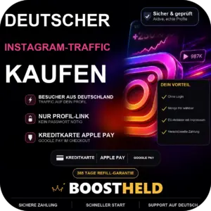 Deutschen Instagram-Traffic kaufen bei BoostHeld
