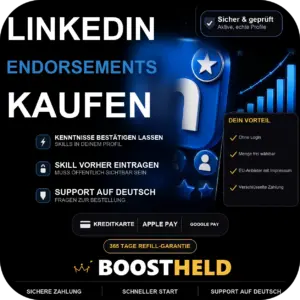 LinkedIn Endorsements kaufen bei BoostHeld