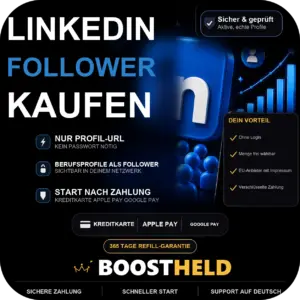 LinkedIn Follower kaufen bei BoostHeld