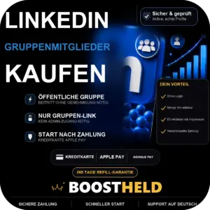 LinkedIn Gruppenmitglieder kaufen bei BoostHeld