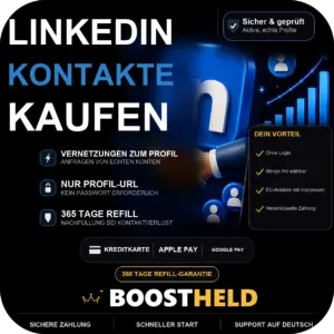 LinkedIn Kontakte kaufen bei BoostHeld
