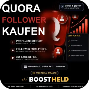 Quora Follower kaufen bei BoostHeld