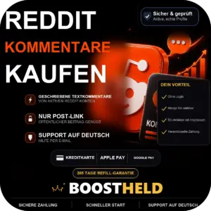 Reddit Kommentare kaufen bei BoostHeld