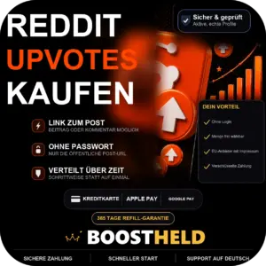 Reddit Upvotes kaufen bei BoostHeld