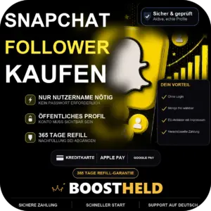 Snapchat Follower kaufen bei BoostHeld