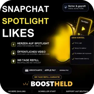 Snapchat Spotlight Likes kaufen bei BoostHeld