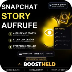 Snapchat Story Aufrufe kaufen bei BoostHeld