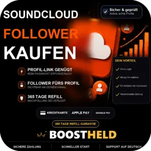 SoundCloud Follower kaufen bei BoostHeld