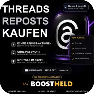 Threads Reposts kaufen bei BoostHeld