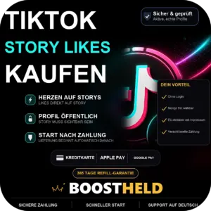 TikTok Story Likes kaufen bei BoostHeld