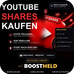 YouTube Shares kaufen bei BoostHeld